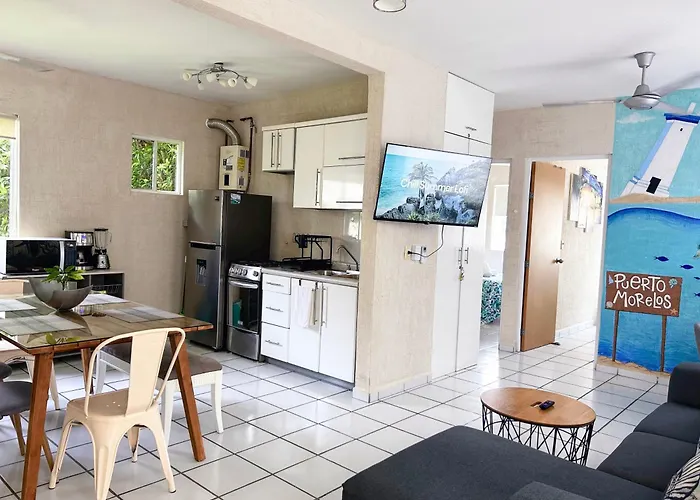 Loft Yexalem In 7 Min To The Apartment Puerto Morelos