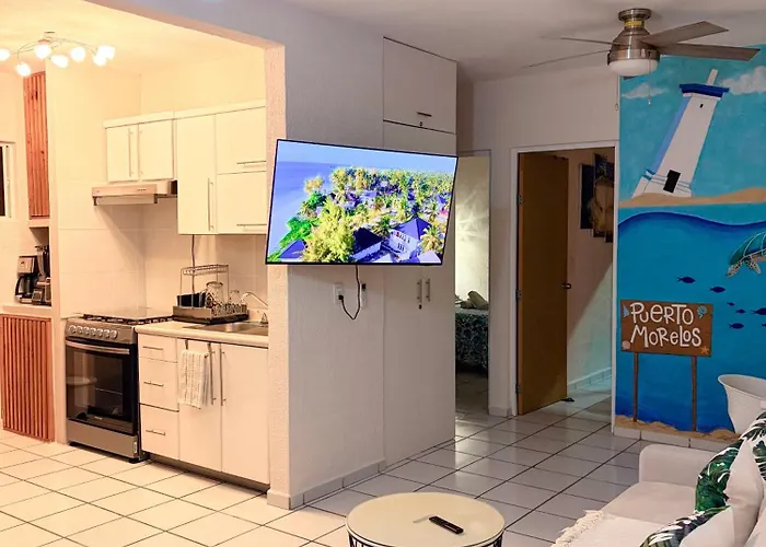 Apartment Loft Yexalem In 7 Min To The Puerto Morelos