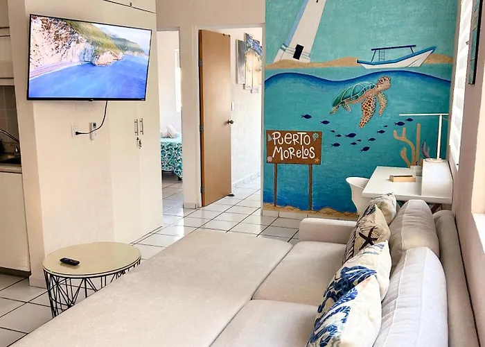 Loft Yexalem In 7 Min To The Apartment Puerto Morelos